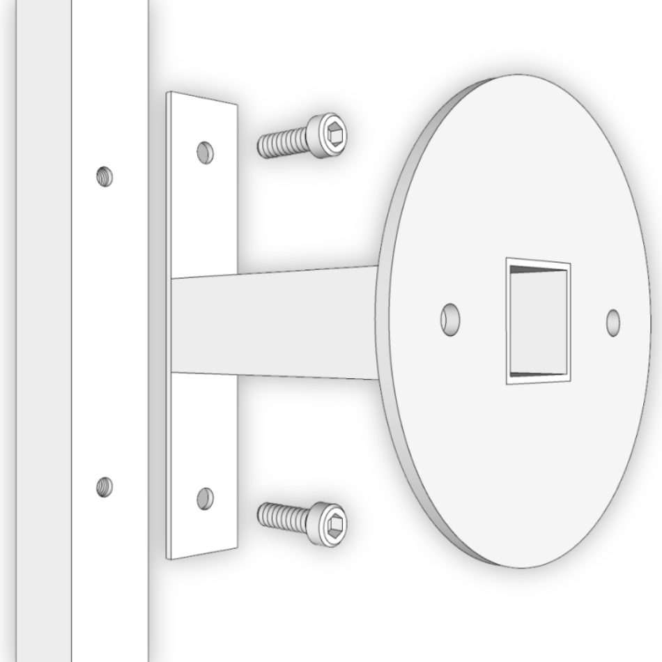 Αποστάτης κολώνας τοίχου