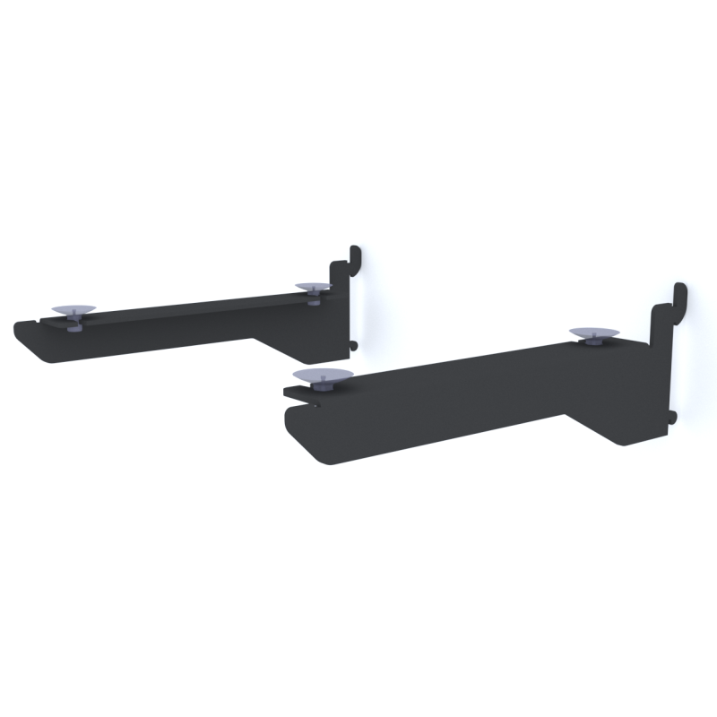 Βραχίονες ραφιού για διάτρηση (ζεύγος)