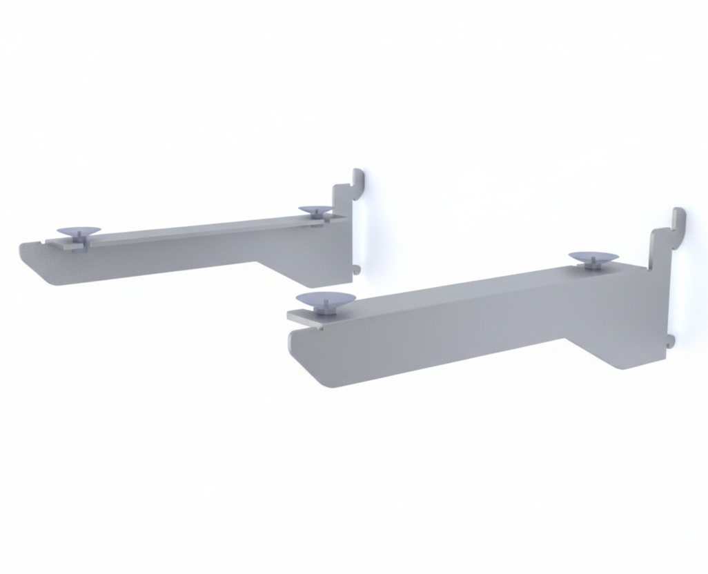 Βραχίονες ραφιού για διάτρηση (ζεύγος)