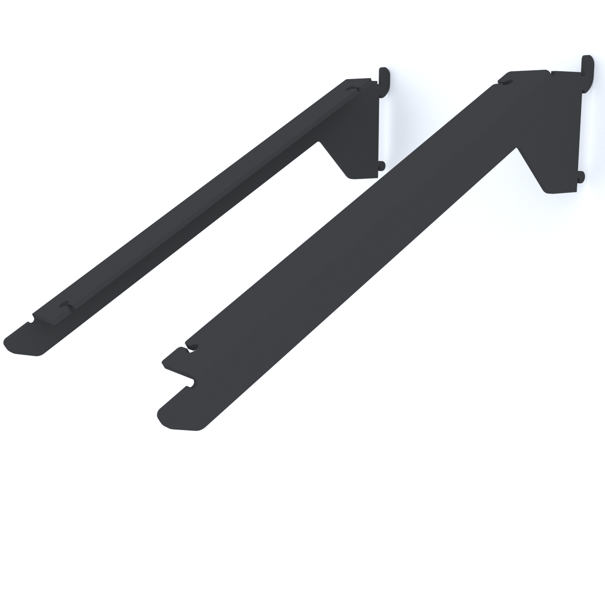 Βραχίονες ραφιού με κλίση 30°