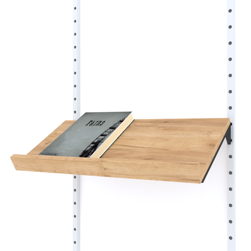 Βραχίονες ραφιού με κλίση 30°