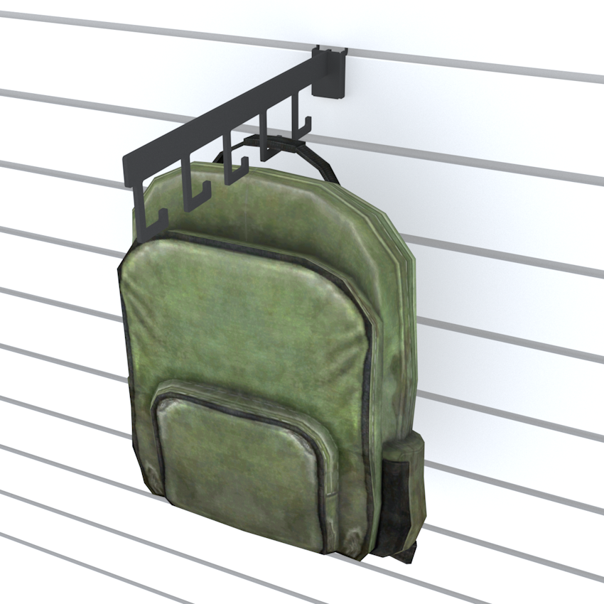 Κρέμαση για τσάντες σε SLAT