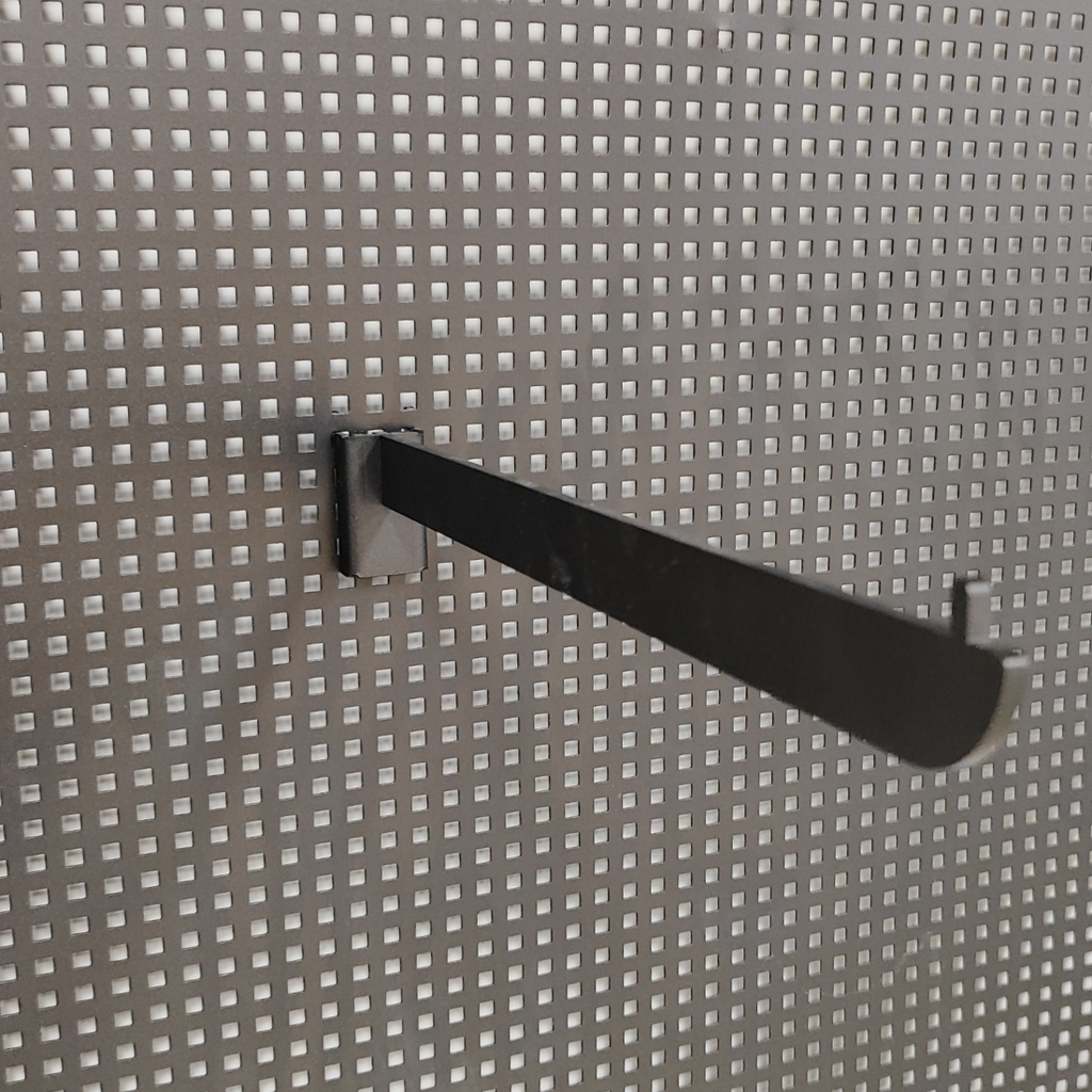 Ίσια κρέμαση για διάτρητη λαμαρίνα