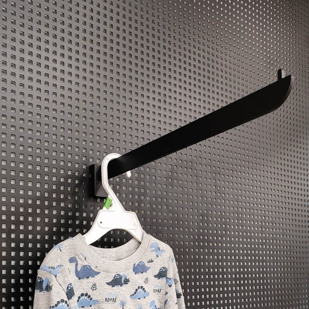 Ίσια κρέμαση για διάτρητη λαμαρίνα