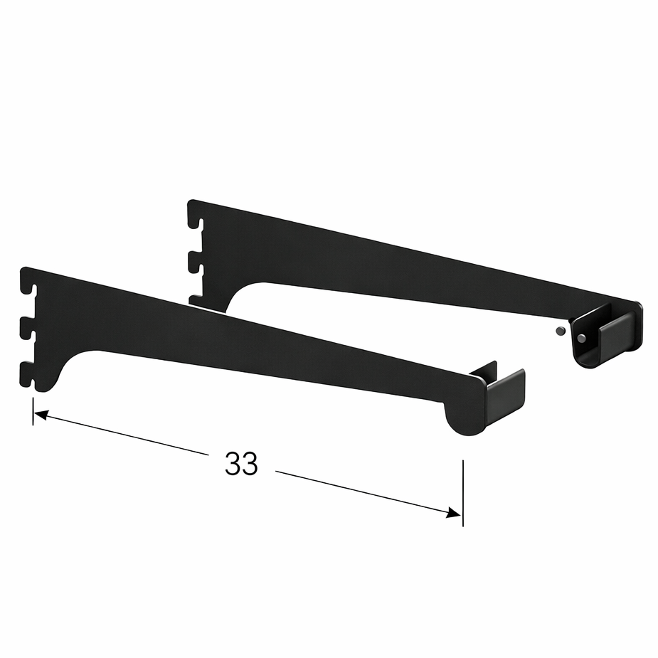 Βραχίονες για οβάλ σωλήνα, ζεύγος