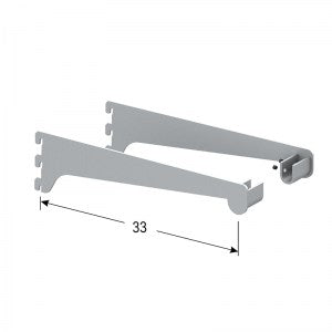 Βραχίονες για οβάλ σωλήνα, ζεύγος